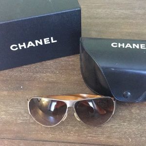 Chanel Aviator sunglasses, rare shape